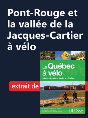 cover image of Pont-Rouge et la vallée de la Jacques-Cartier à vélo
